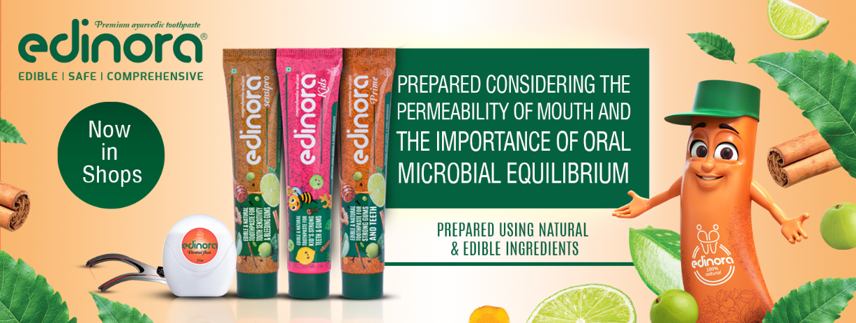 Herbal Toothpaste - Edible Toothpaste | Edinora