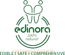 Edinora Herbal Toothpaste logo